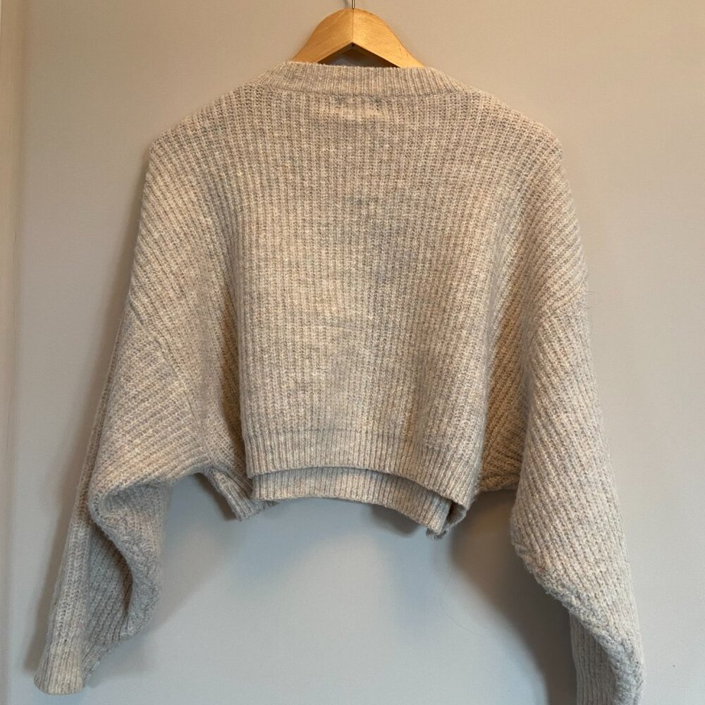 Knit Cropped Sweater - Picture 2 of 3